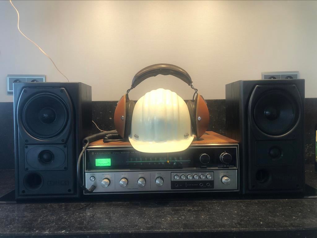 vintage retro KENWOOD kh-51 dynamic headphone 1972, Antiek en Kunst, Curiosa en Brocante, Ophalen of Verzenden