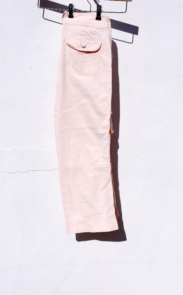 Lichtroze cropped broek - Maat 36, Kleding | Dames, Somewhere, Ophalen of Verzenden, Zo goed als nieuw, Roze