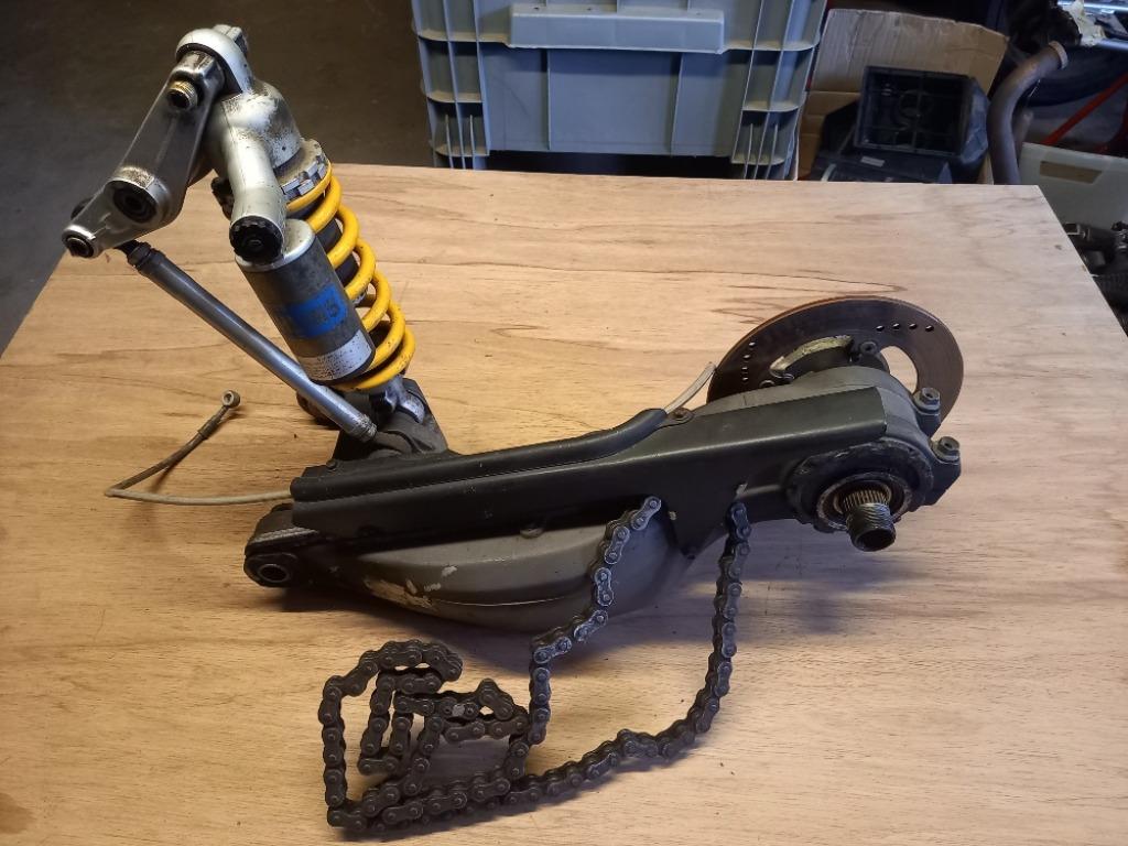 BRAS OSCILLANT AVEC SUSPENSION POUR DUCATI 916-996-998, Enlèvement ou Envoi, Utilisé, Jackierogier@outlook.be, Herzele