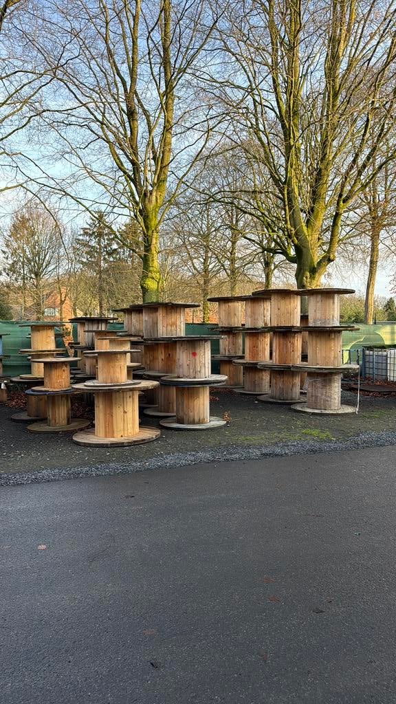 Houten bobijnen/haspels, Jardin & Terrasse, Enlèvement, Utilisé