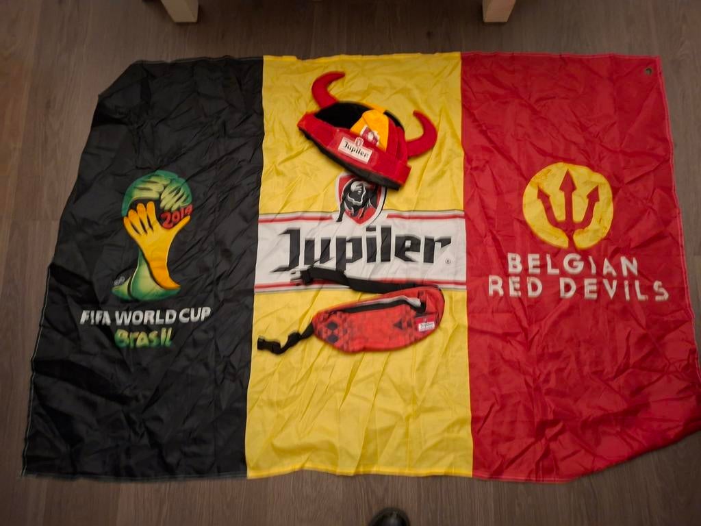 Feestpakket : rode duivels - jupiler, Verzamelen, Ophalen of Verzenden