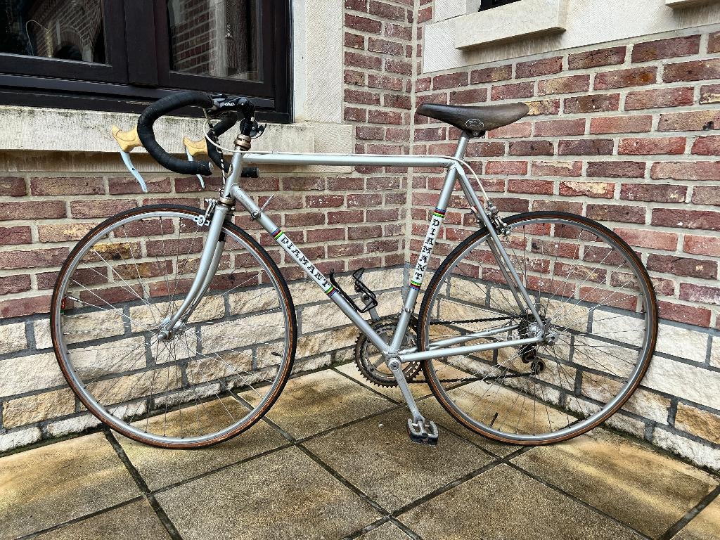 Klassieke Diamant koersfiets – vintage Italiaanse kwaliteit, Fietsen en Brommers, Ophalen, Staal