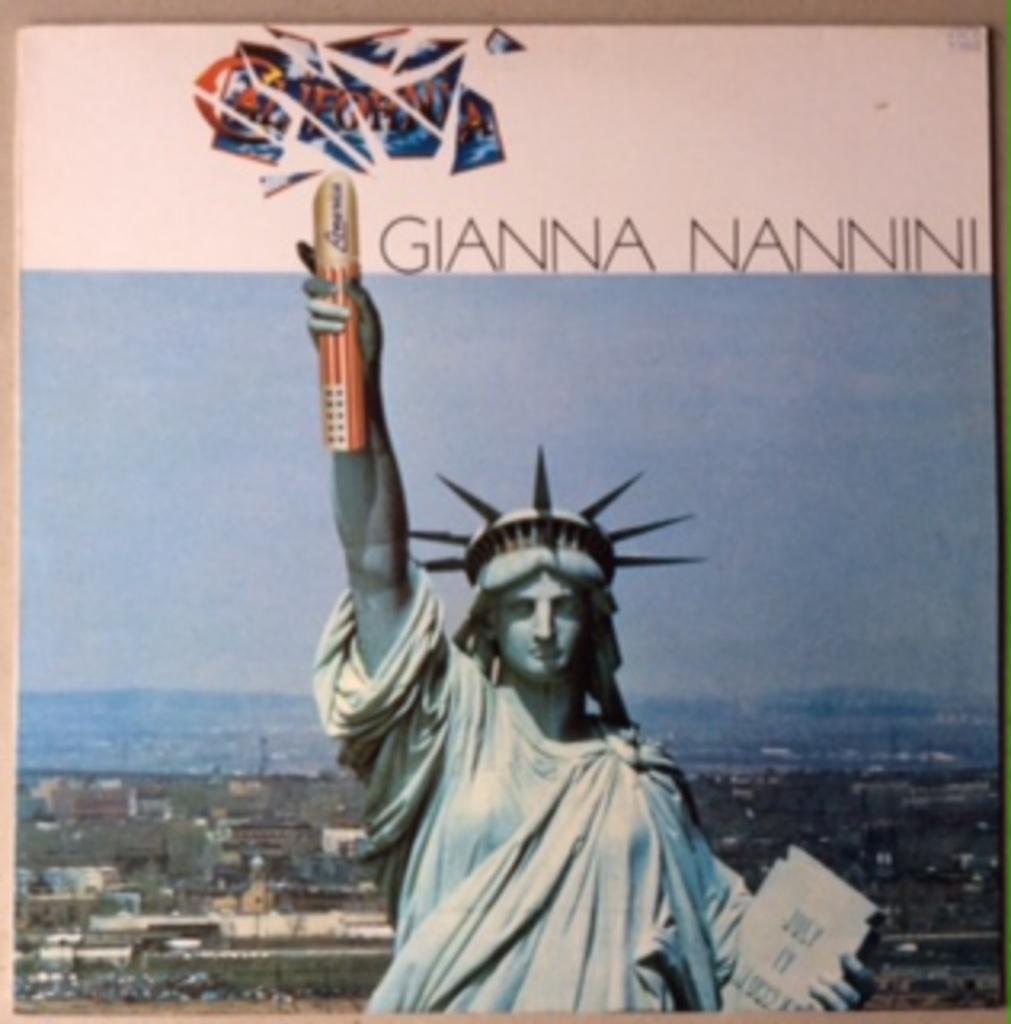 LP Gianna Nannini « Californie », Envoi, Comme neuf, 12 pouces, Pop rock