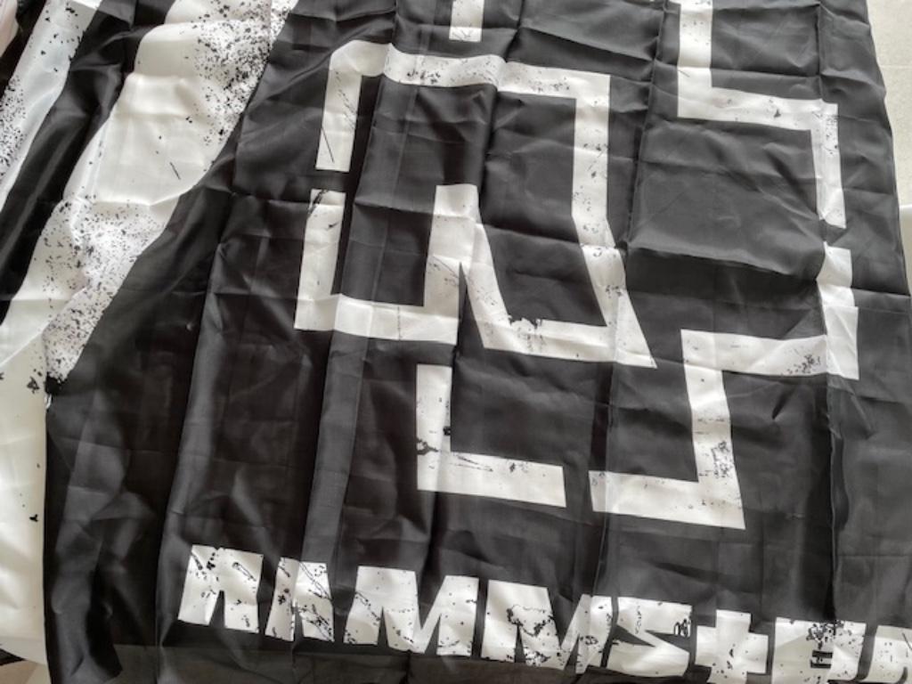 Rammstein vlaggen, Verzamelen, Ophalen of Verzenden, Nieuw, Poster, Artwork of Schilderij