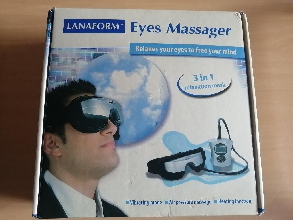 Appareil de massage des yeux Lanaform Eye Massager, Enlèvement ou Envoi, Comme neuf