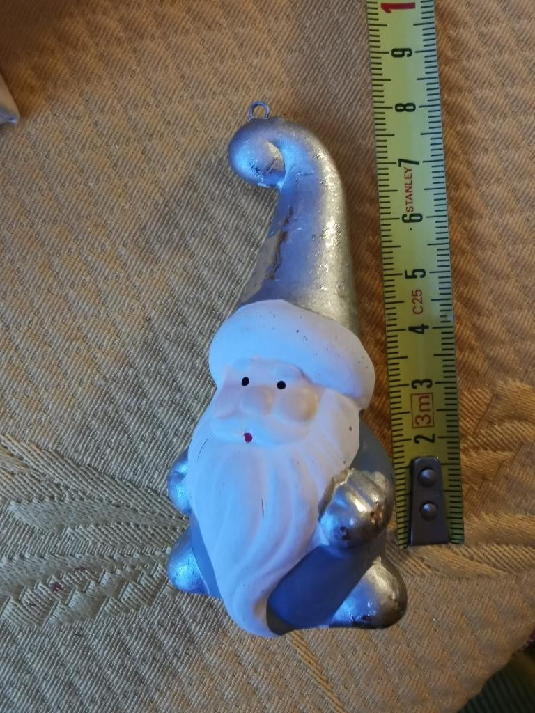 Kerstman voor in de kerstboom. Kerstbal., Ophalen of Verzenden, Zo goed als nieuw