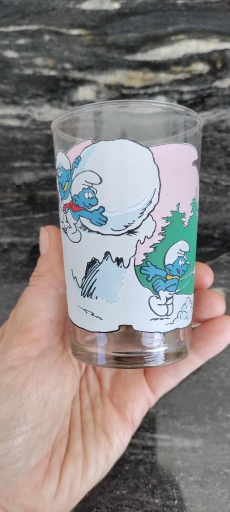 8 Verres Schtroupfs, Collections, Verres & Petits Verres, Comme neuf, Verre à eau, Enlèvement