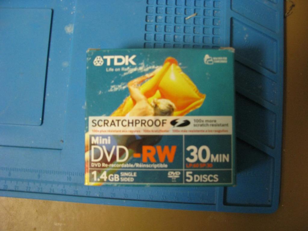 DVD RW 30 minuten, Computers en Software, Beschrijfbare discs, Herschrijfbaar, Ophalen of Verzenden, Dvd, Nieuw