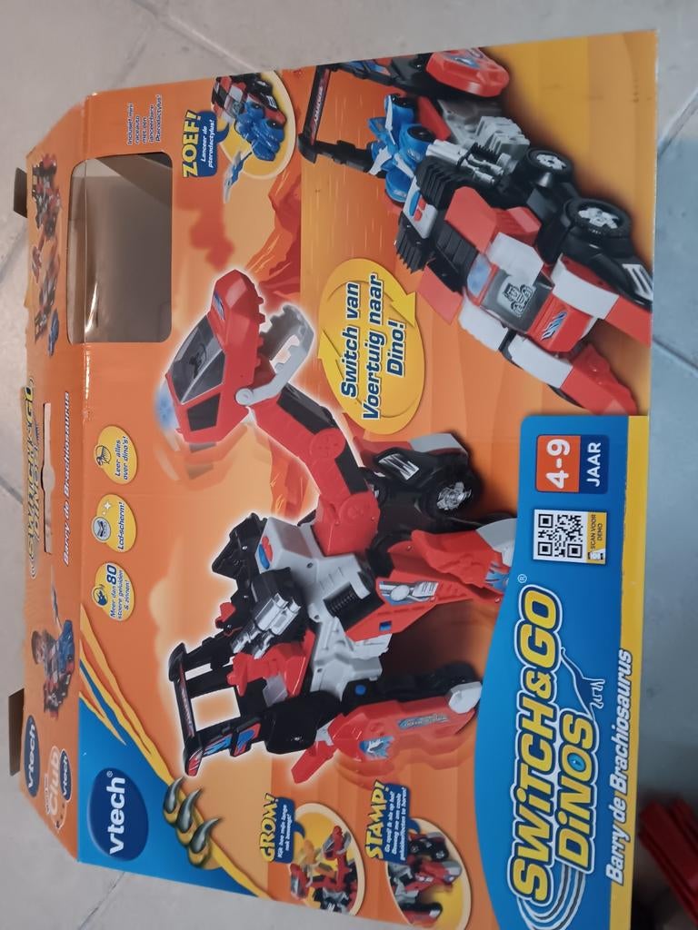 Vtech switch & go Dinos brachiosaurus, Enlèvement, Comme neuf, 6 ans ou plus