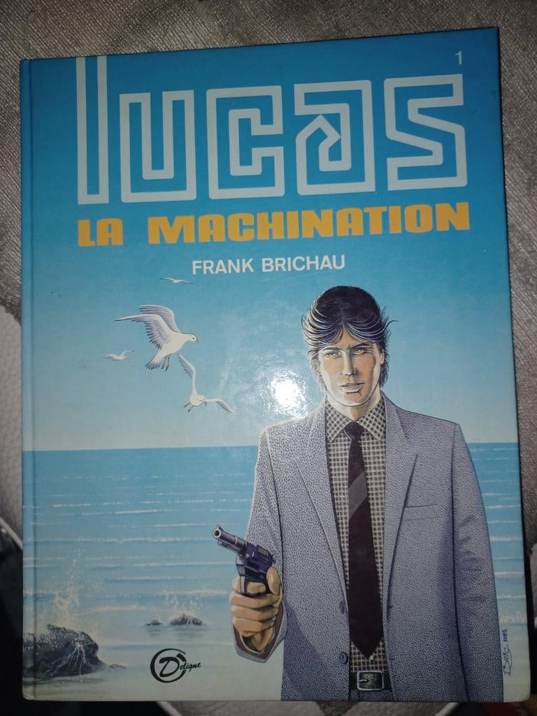 Lucas la machination Frank Brichau, Eén stripboek, Ophalen, Zo goed als nieuw