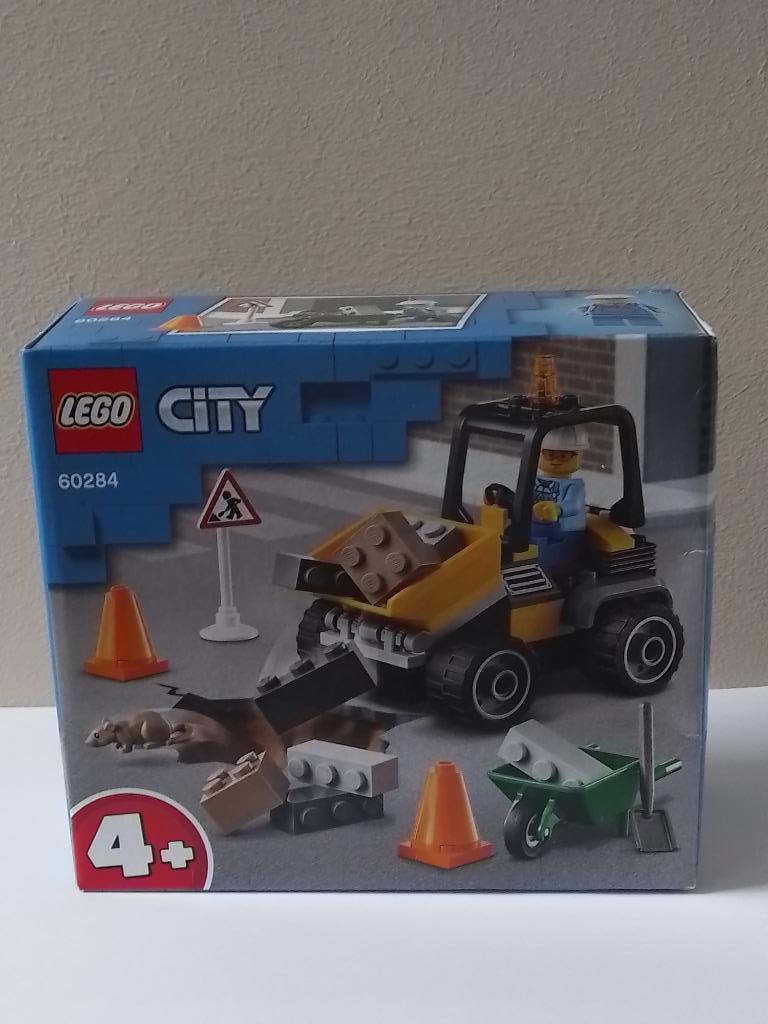 Lego City - Roadwork Truck (60284) - NIEUW, Ophalen of Verzenden, Nieuw, Complete set, Lego