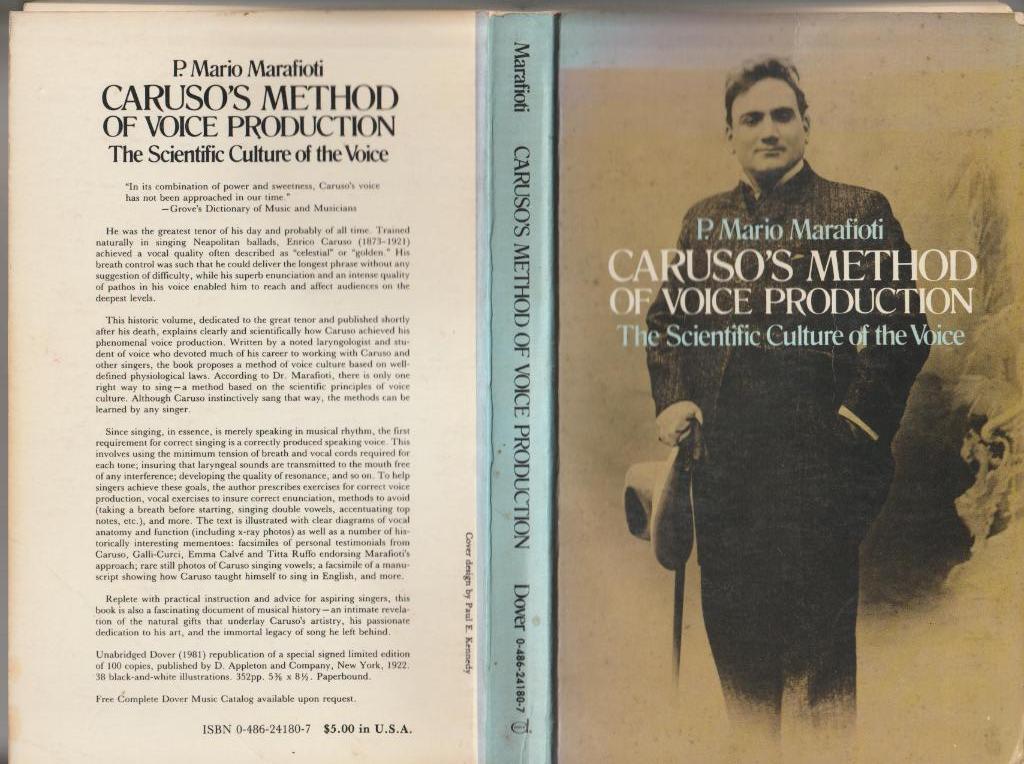 La méthode de production vocale de Caruso, Artiste, Pasqual Mario Marafioti, Utilisé, Envoi