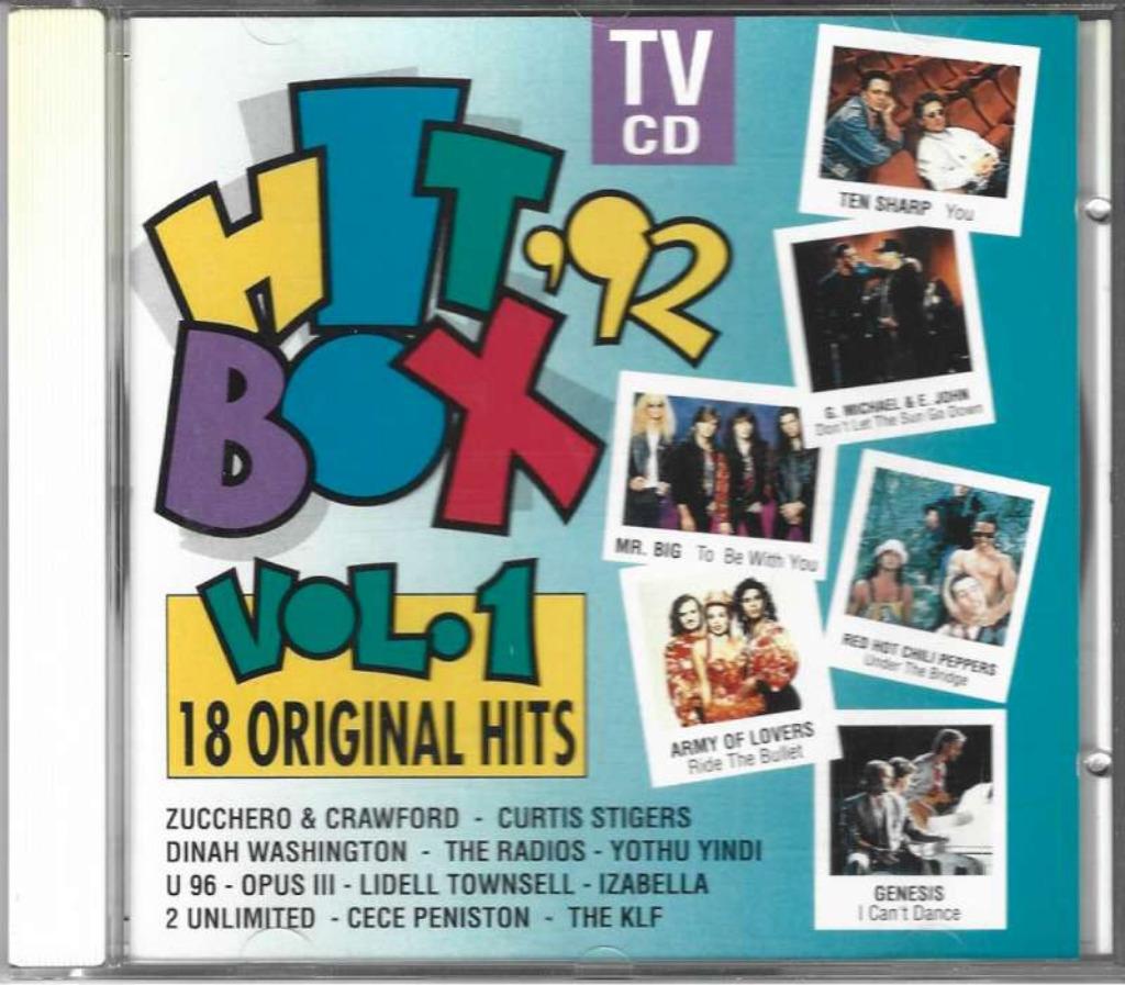CD Hitbox '92 Vol.1, Enlèvement ou Envoi, Comme neuf