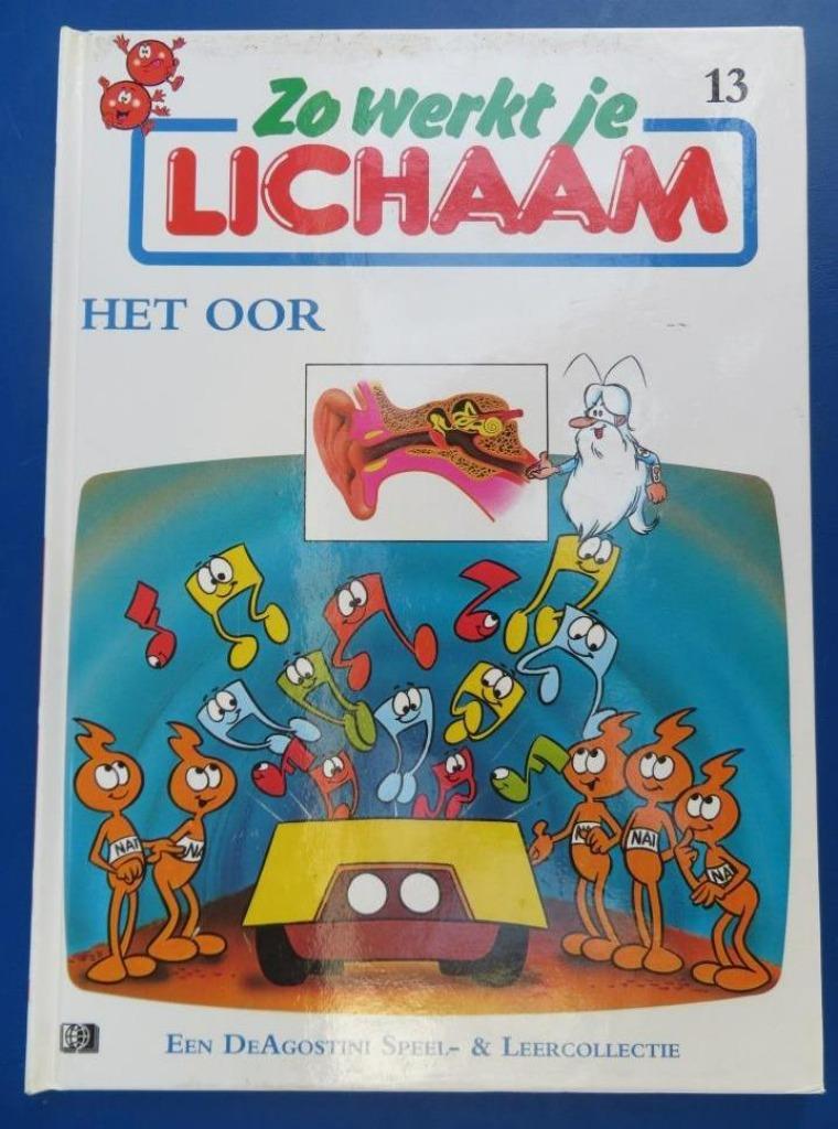 Zo werkt je lichaam Het oor Albert Barillé, Boeken, Gelezen, Non-fictie, Ophalen of Verzenden, Albert Barillé