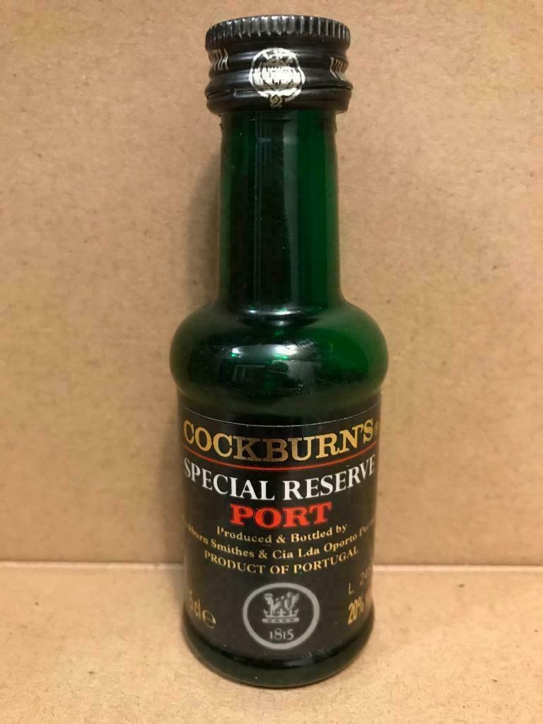 Port - Cockburn's - Mignonnette d'alcool - 5 cl - Portugal, Enlèvement ou Envoi, Comme neuf, Autres régions, Porto