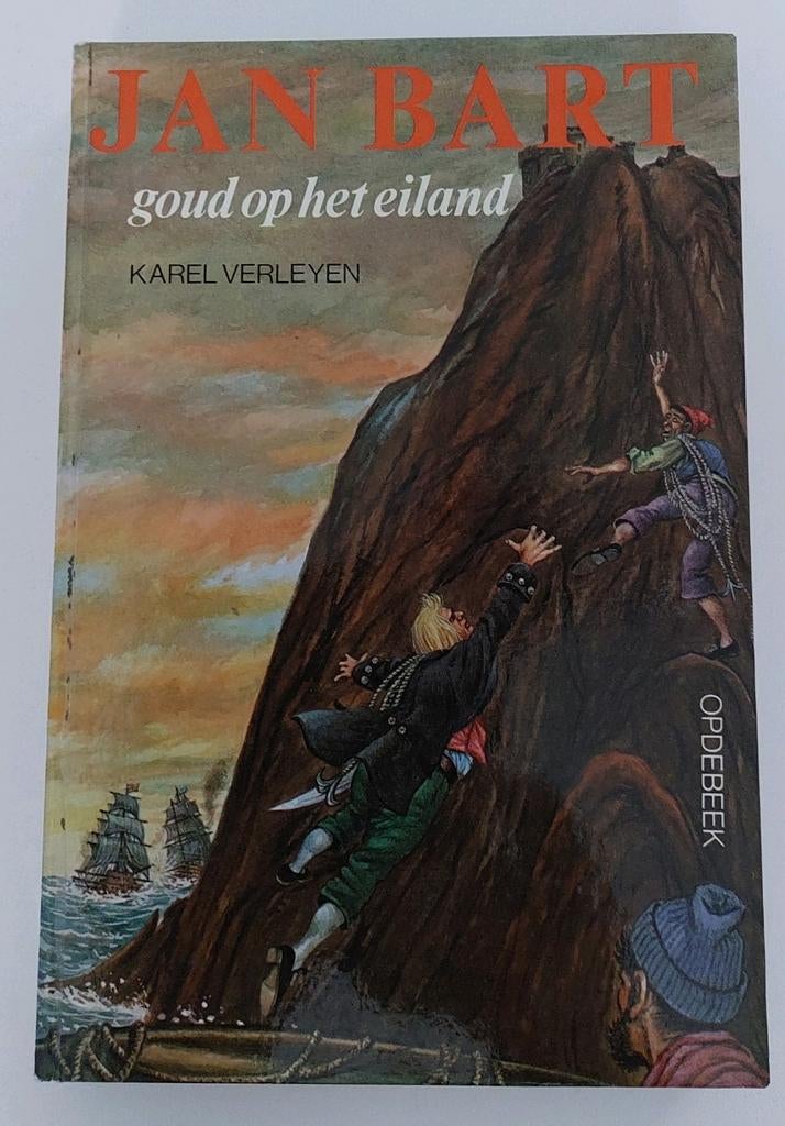 BOEK - JAN BART - GOUD OP HET EILAND, Ophalen of Verzenden, Gelezen