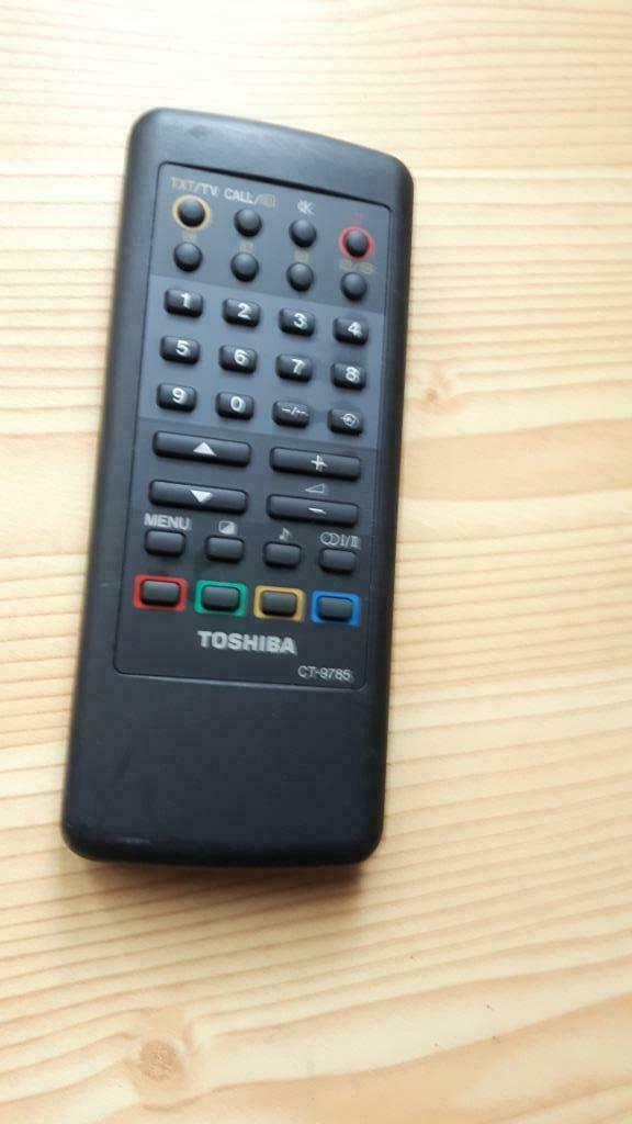 Afstandsbediening  Toshiba CT9784 CT9785, Ophalen of Verzenden, Gebruikt, Origineel, Tv