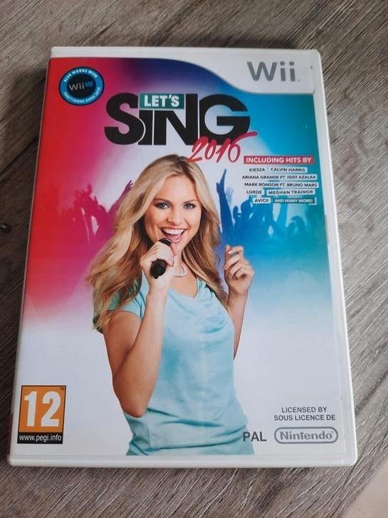 Let's Sing 2016, Wii, Games en Spelcomputers, Ophalen of Verzenden, Zo goed als nieuw, Muziek, Vanaf 12 jaar