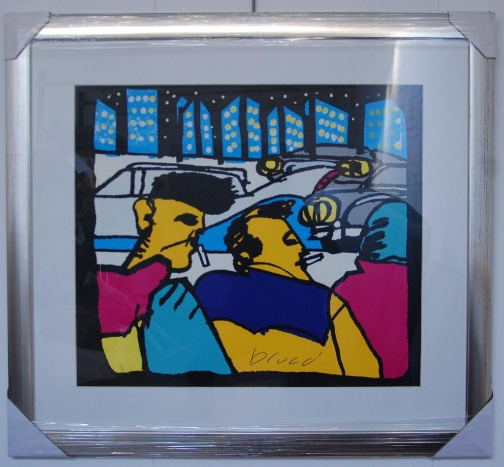 Sérigraphie de Herman Brood maintenant 1 | Streetlive, Enlèvement