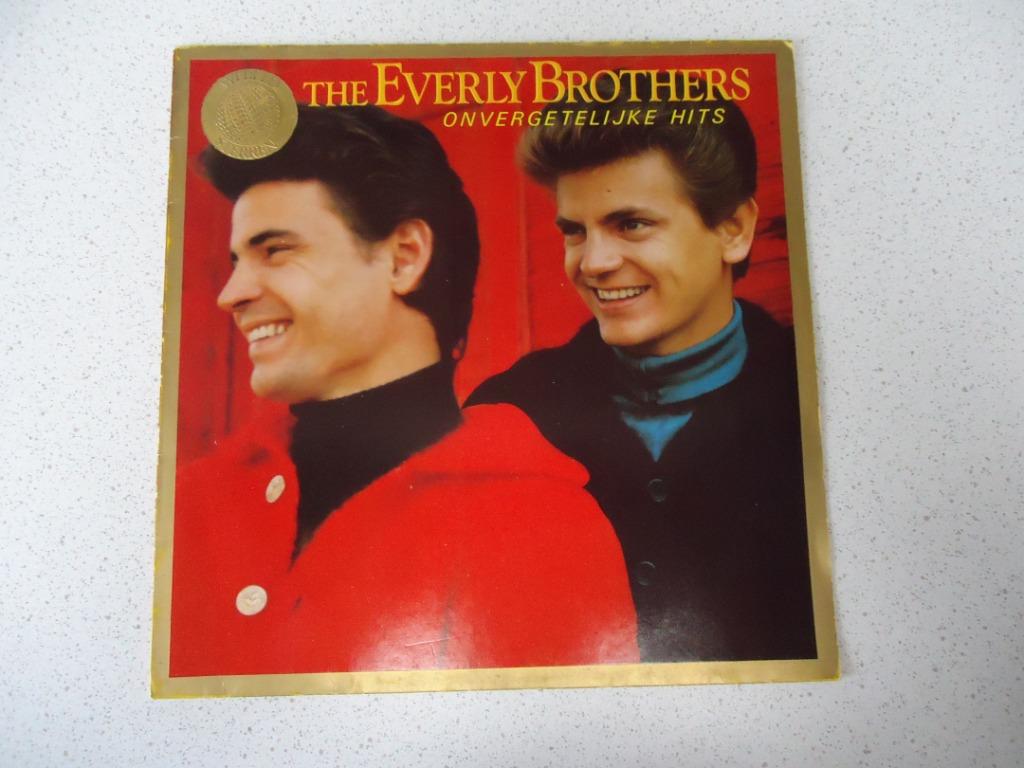 LP van "The Everly Brothers" Onvergetelijke Hits ! anno 1980, Enlèvement ou Envoi, Utilisé, 12 pouces