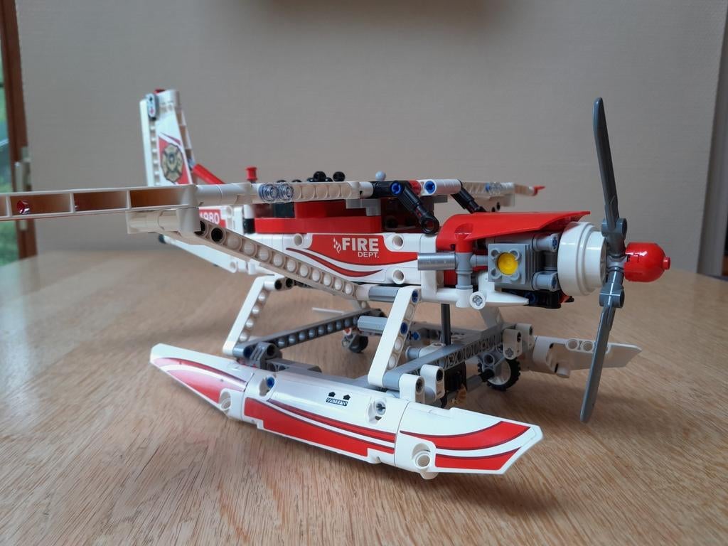 Lego Technic 42040, Avion feu, Ophalen of Verzenden, Zo goed als nieuw, Lego