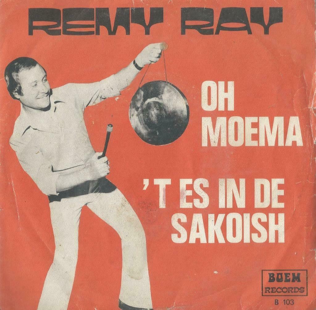 Remy Ray – Oh Moema / Het es in de sakoish – Single, Ophalen of Verzenden, Gebruikt, Nederlandstalig