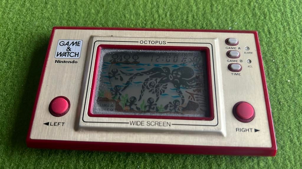 Game and watch  OCTOPUS 1981 NINTENDO, Enlèvement ou Envoi, Utilisé
