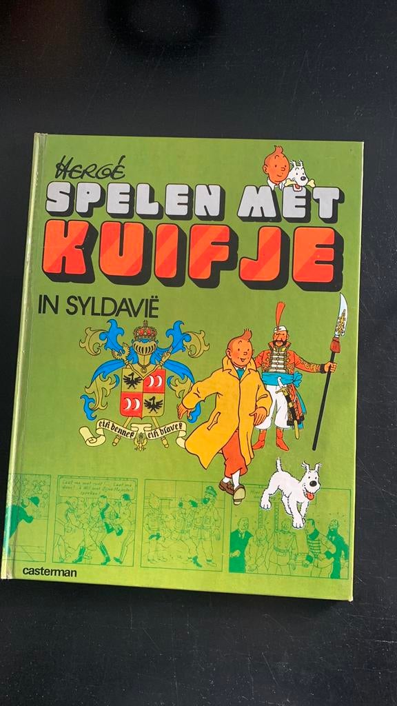 Spelen met kuifje in syldavië, Ophalen of Verzenden, Kuifje