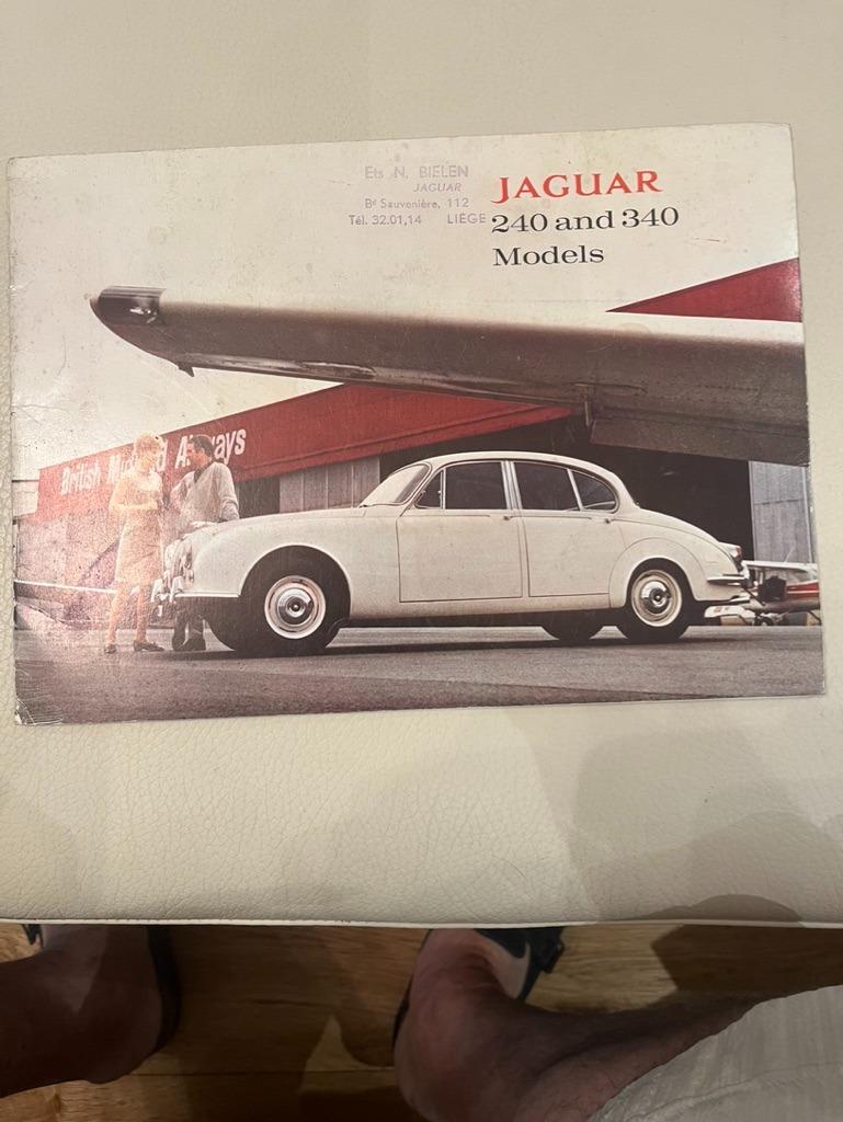 catalogue de venteJaguar 240&340, Enlèvement ou Envoi, Utilisé