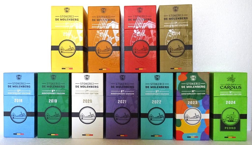 Molenberg Whisky volledige set Limited, Ophalen, Nieuw, Vol