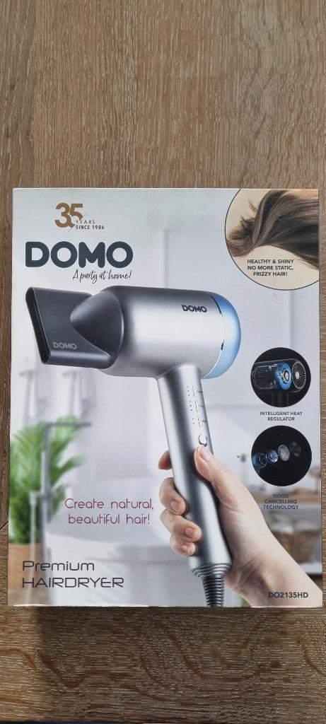 DOMO Sèche-cheveux Premium - 1800 W ref D02135HD, Enlèvement, Neuf, Soin des cheveux
