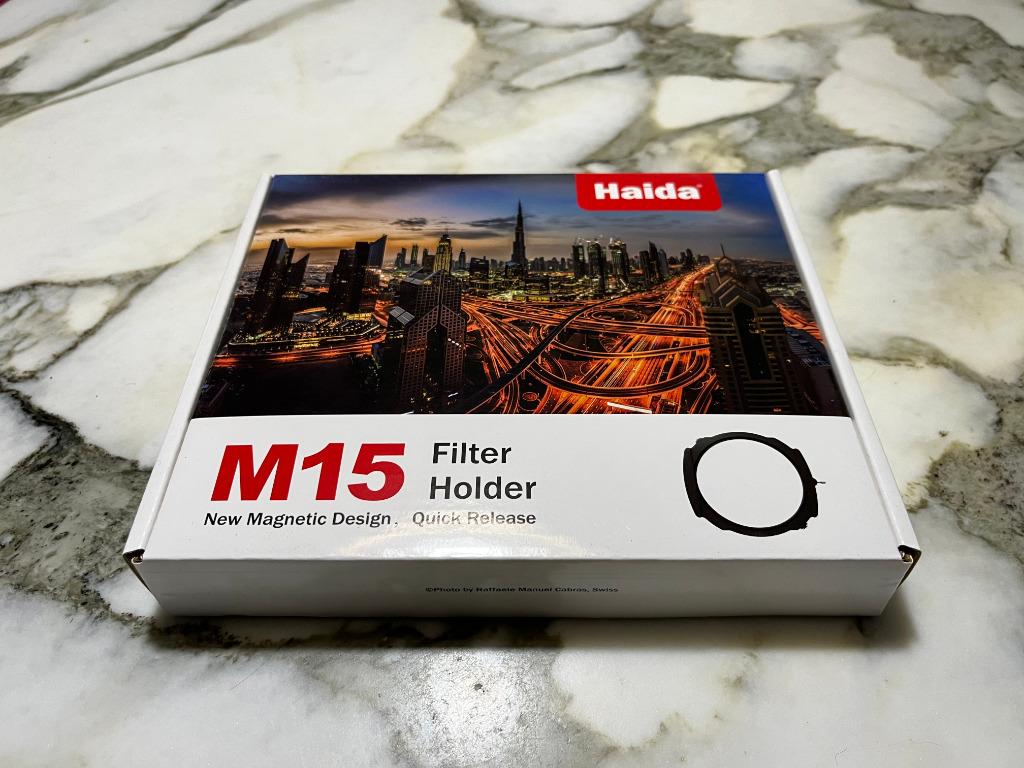 Haida M15 filtersysteem inclusief accessoires, TV, Hi-fi & Vidéo, Photo | Filtres, Enlèvement, Neuf, Filtre polarisant, Autres marques
