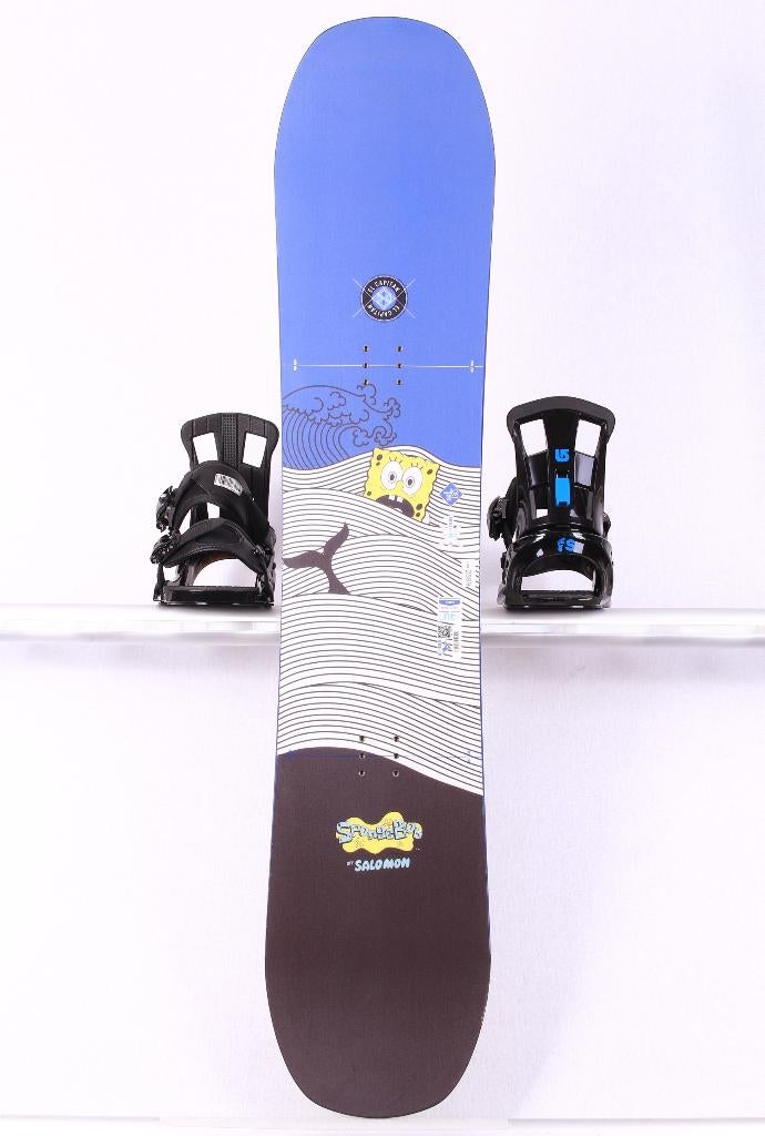 Planche à neige 130 pour enfants SALOMON EL CAPITAN,BOB, Enlèvement ou Envoi, Utilisé, Fixations