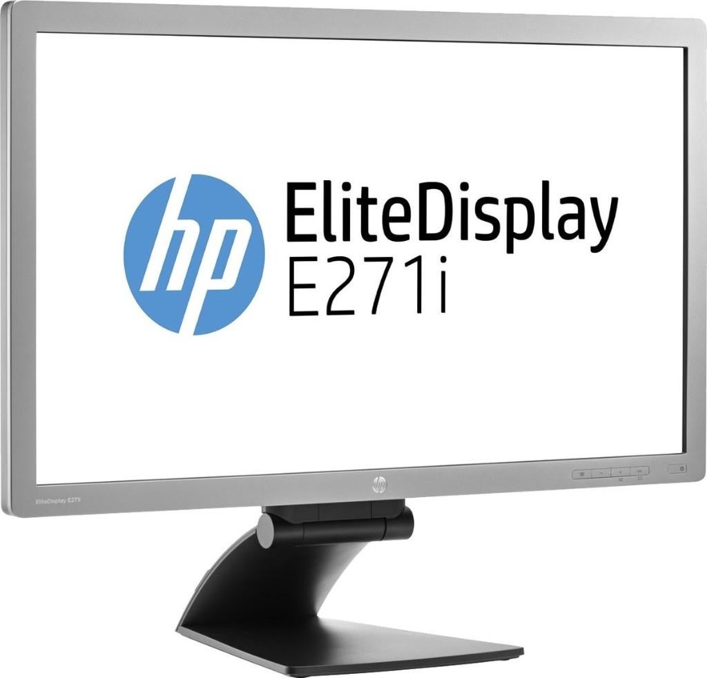 HP EliteDisplay E271i 27-inch IPS LED-backlit monitor, Ophalen, Hp, Draaibaar, DVI