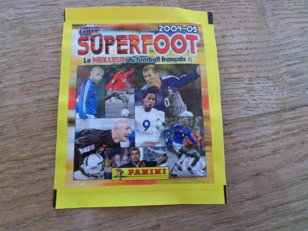 Pochette Panini Superfoot 2004-05 France., Enlèvement ou Envoi, Neuf, Cartes de joueur