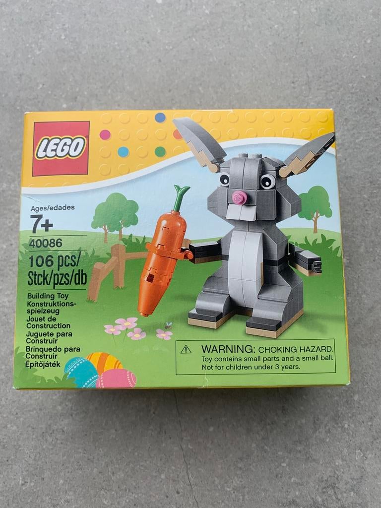 Lego bouwset paashaas met wortel 40086, Ophalen, Nieuw