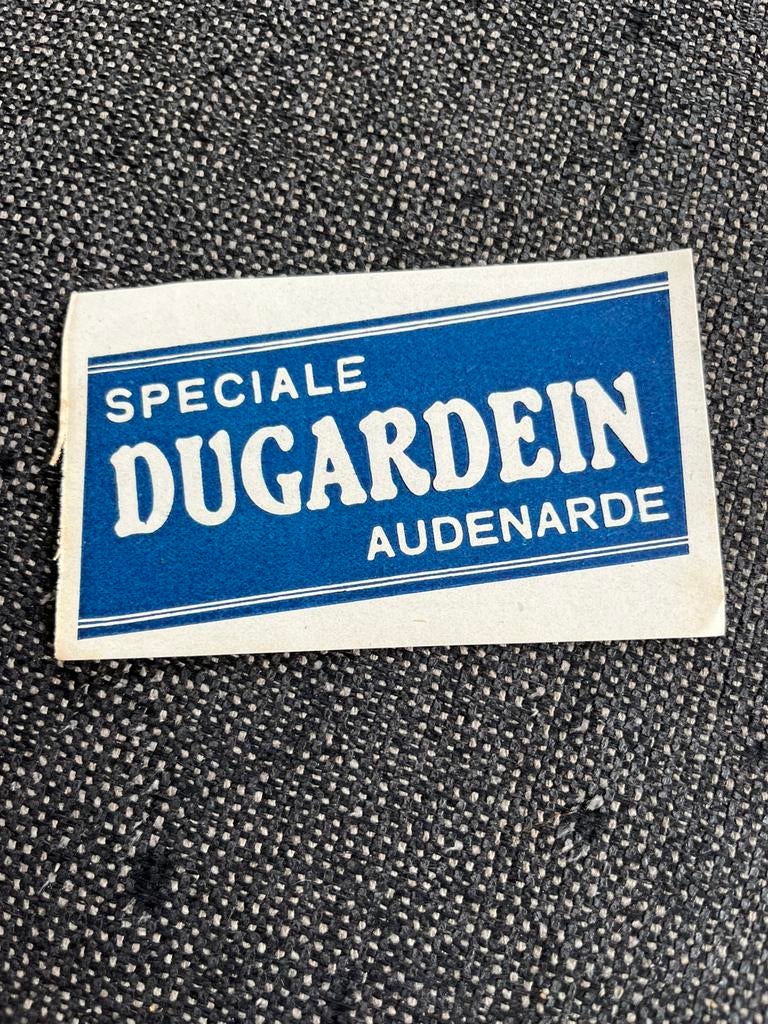 Bieretiket Brouwerij Dugardein - Audenarde, Verzamelen, Ophalen, Zo goed als nieuw