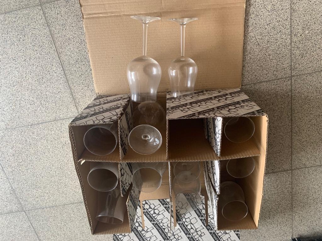12 royal Leerdam wijnglazen, Enlèvement, Neuf, Verre, Verre ou Verres