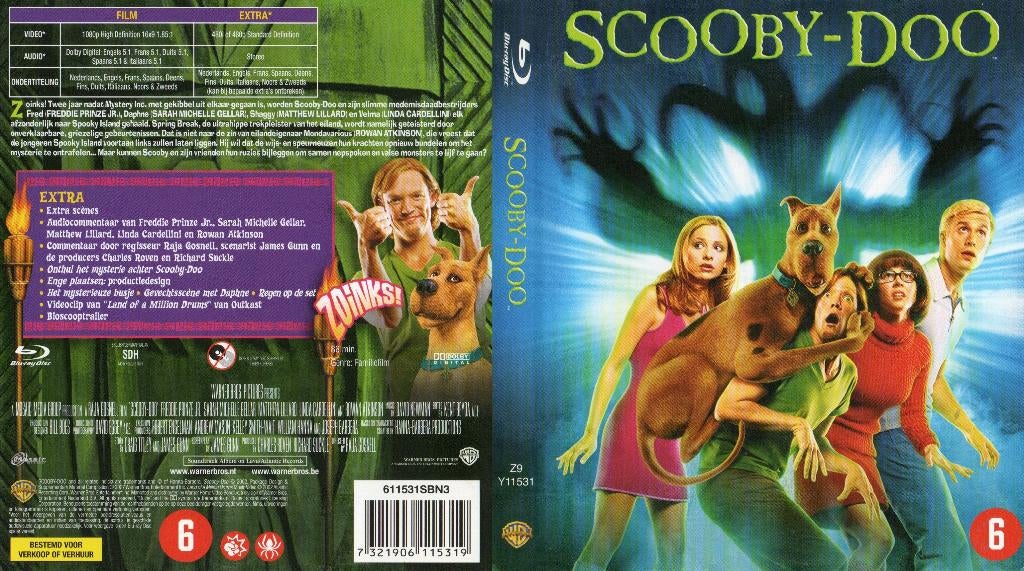 scooby doo (blu-ray) neuf, Enlèvement ou Envoi, Comme neuf, Aventure