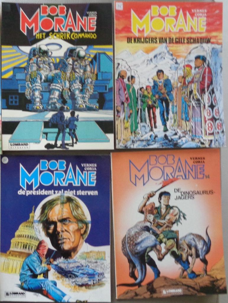 Bob Morane - V34, V35, V37 en V38 (1e dr. 1980/84), Ophalen of Verzenden