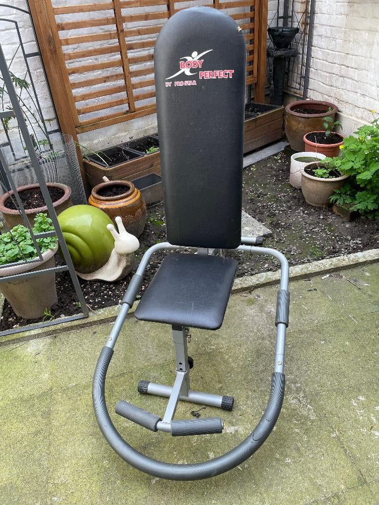 Buikspiertrainer van Body Perfect by Pro Star, Sport en Fitness, Fitnessmaterialen, Gebruikt, Fitnessbank, Buik, Ophalen