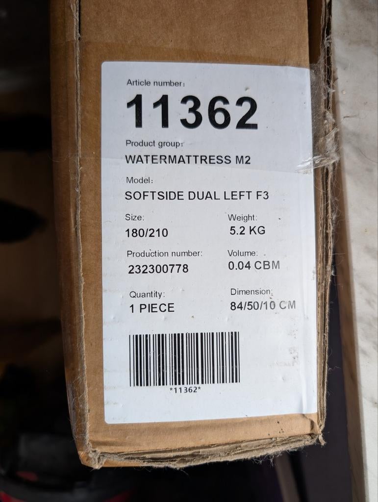 Watermatras 90x210, Huis en Inrichting, Slaapkamer | Waterbedden, Ophalen