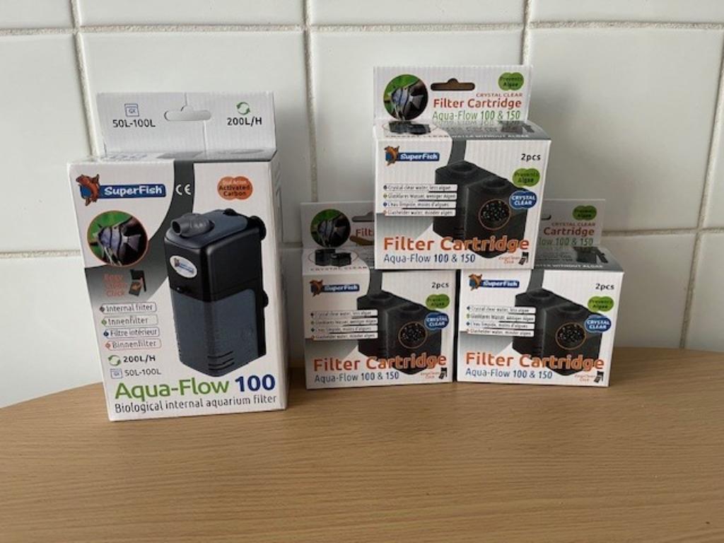 Filtre pour aquarium Aqua-flow 100, Enlèvement ou Envoi, Neuf