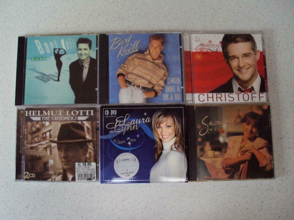 Lot 64 met 6 CD's van Bart Kaèll, Christoff, Helmut Lotti,, Ophalen of Verzenden