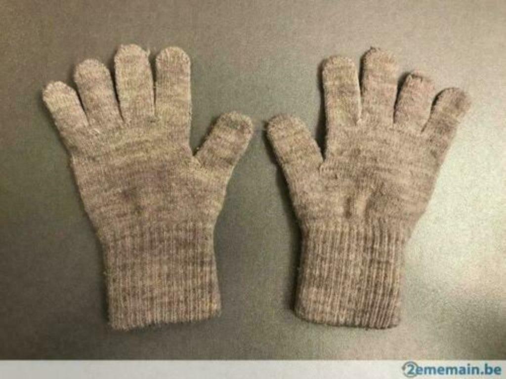 H&M grijze handschoenen - Maat 92/104, Kinderen en Baby's, Kinderkleding | Mutsen, Sjaals en Handschoenen, Jongen of Meisje, H&M
