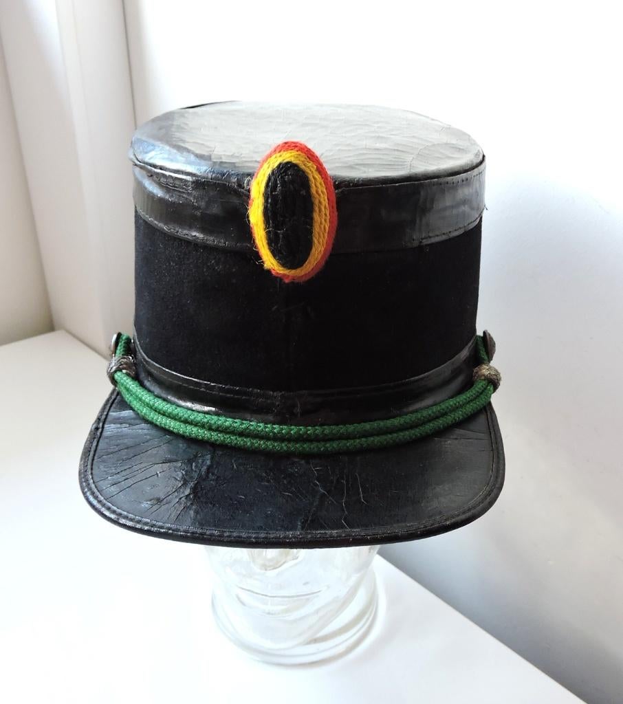 1900 BURGERWACHT SHAKO, Verzamelen, Militaria | Algemeen, Ophalen of Verzenden, Rijkswacht