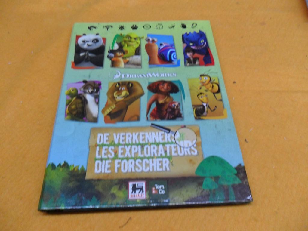 Compleet album Les Explorateurs de Delhaize 2013, Verzamelen, Overige supermarkten, Ophalen of Verzenden