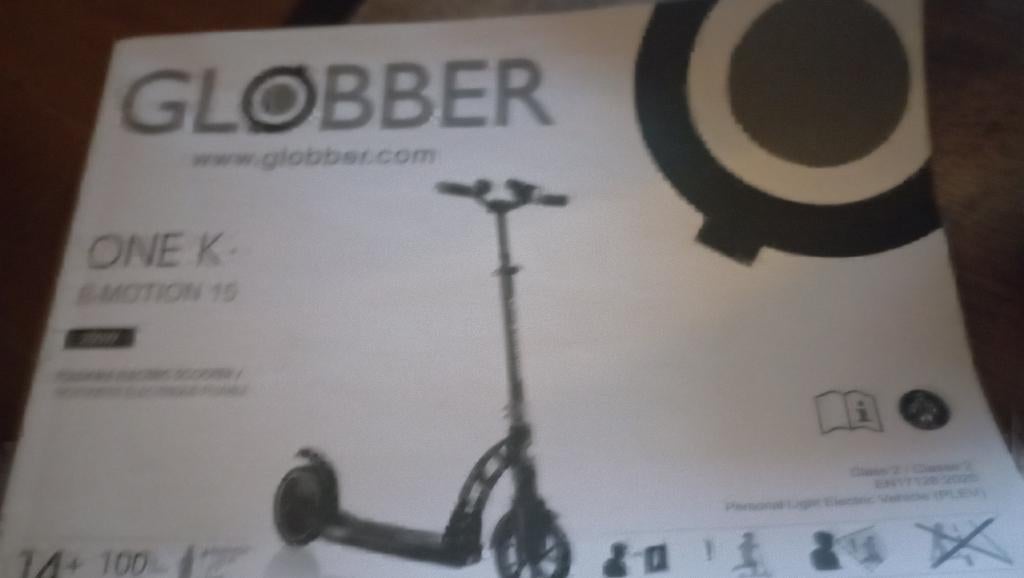 Electrische step Globber, Fietsen en Brommers, Steps, Ophalen, Zo goed als nieuw, Elektrische step (E-scooter), Globber