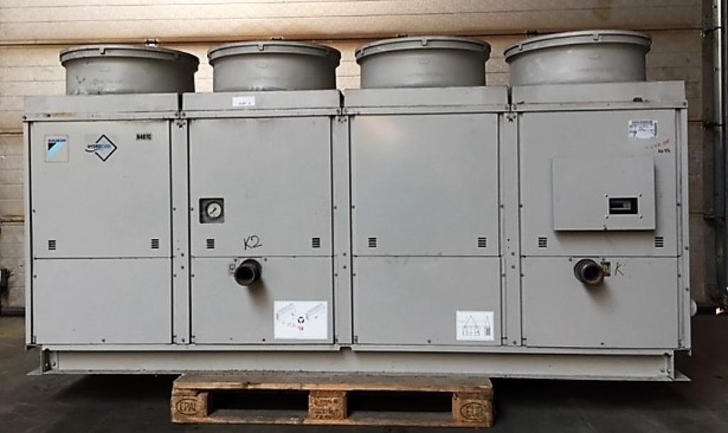Daikin EUWAP airco, Ophalen, Gebruikt