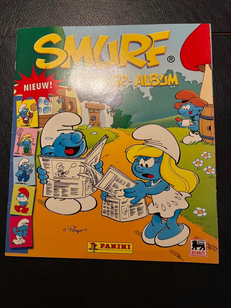 Panini Smurf Stickeralbum, compleet, 2008, Delhaize, Enlèvement ou Envoi, Comme neuf